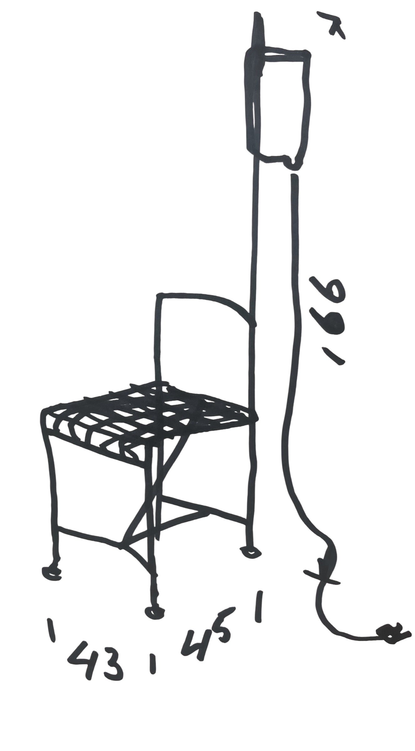 The Drip — Stoel met geïntegreerde lamp